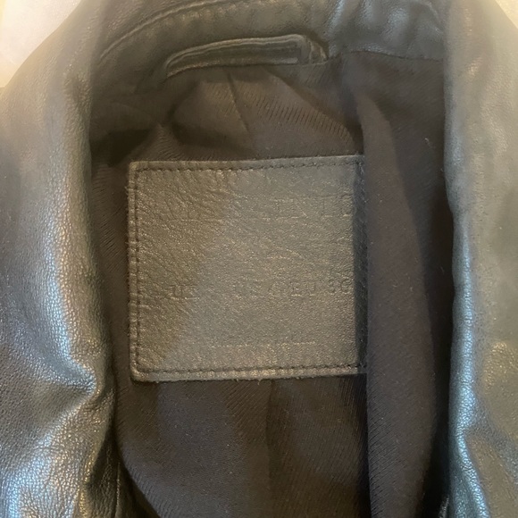 ALLSAINTS leather biker jacket - Picture 8 of 9